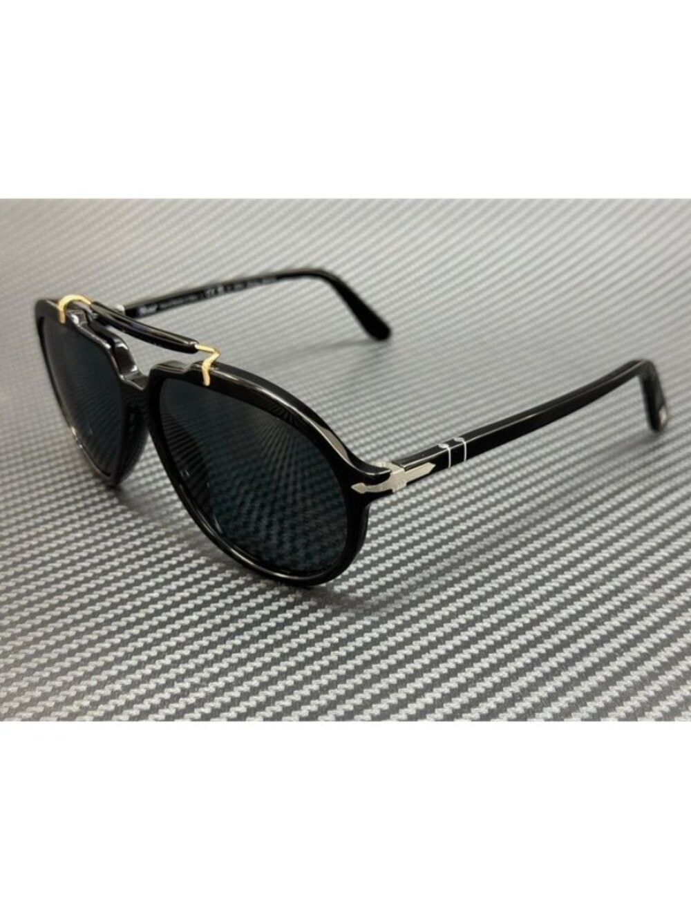 New Persol Men Black Sunglasses 57-13-140